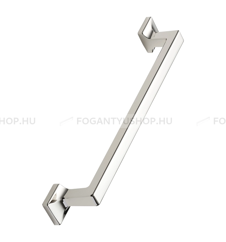 FURNIPART Bútor fogantyú - HERITAGE - Fényes nikkel 06 - Zamak fém ötvözet - Több méretben gyártott színes fém bútorfogantyú