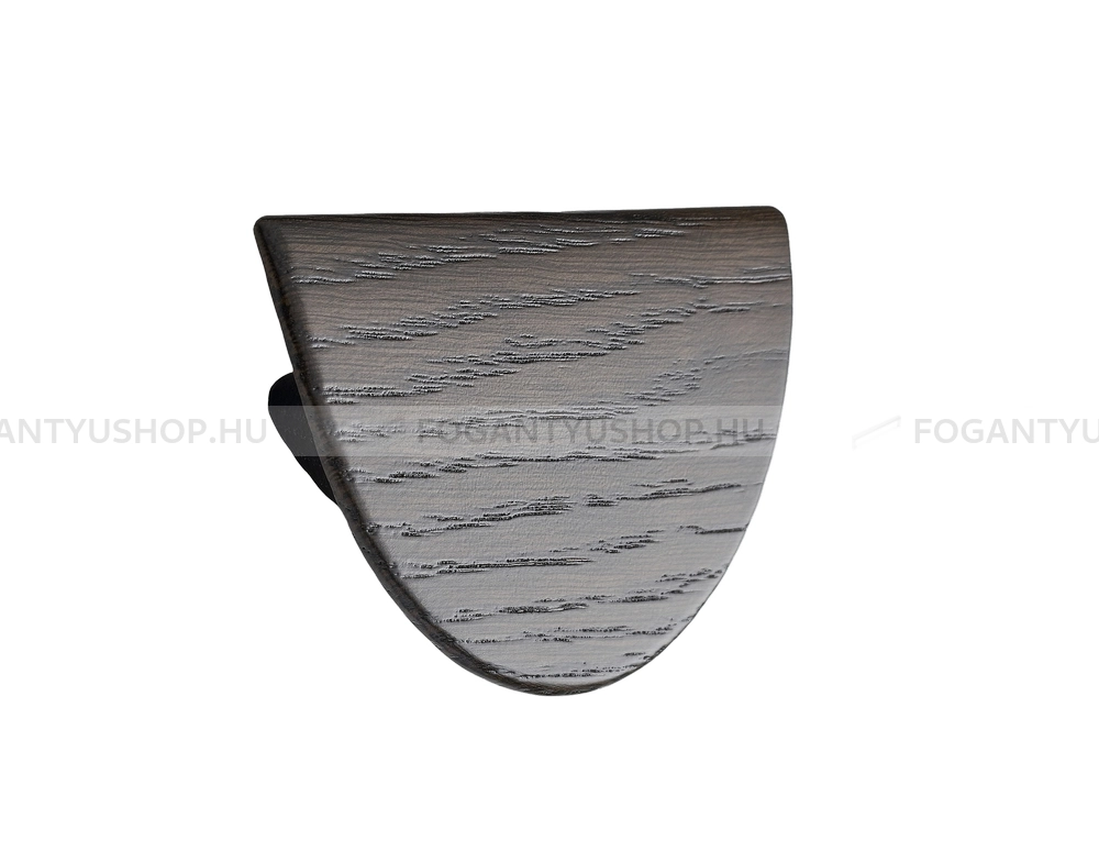 FURNIPART Bútorfogantyú - HORIZON LARGE WOOD 64 Feketére pácolt tölgyfa Pácolt 056 - furattáv 64 mm - Pácolt tölgy 056 - Fa - Fa bútorfogantyú