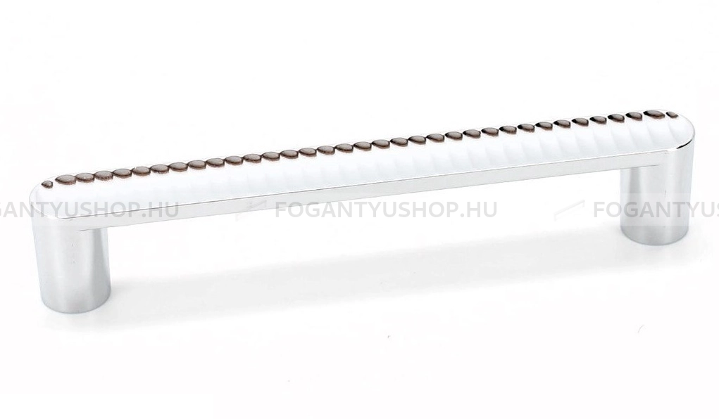 RUJZ DESIGN Bútorfogantyú - 536.16 - Fényes króm Cr - Zamak fém ötvözet - Több méretben gyártott fém bútorfogantyú