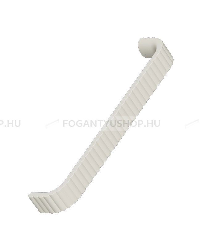FURNIPART Bútor fogantyú - LACE 160 - furattáv 160 mm - Bézs bez - Zamak fém ötvözet - Egy méretben gyártott színes fém bútorfogantyú