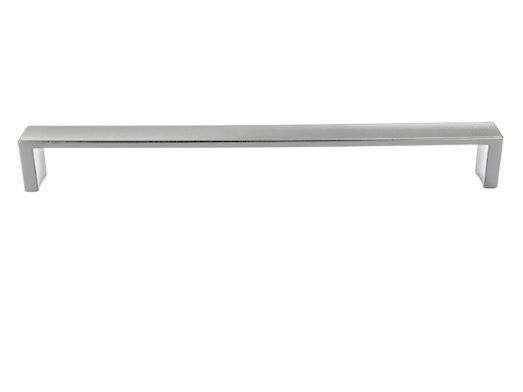 RUJZ DESIGN Bútorfogantyú - 569.28 - Ezüst inox (szálcsiszolt) SNiL - Zamak fém ötvözet - Több méretben gyártott fém bútorfogantyú