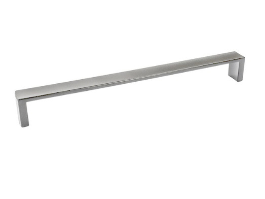 RUJZ DESIGN Bútorfogantyú - 569.28 - Ezüst inox (szálcsiszolt) SNiL - Zamak fém ötvözet - Több méretben gyártott fém bútorfogantyú