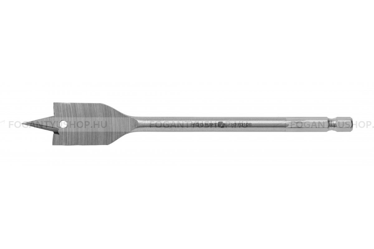 HÖGERT HT7D135 Lapos fúró (lapfúró lapátfúró) 35x152 anyaghoz Hatszögletű szárral CrMo - SDS fúró és véső szárak, fa-fém fúrószárak