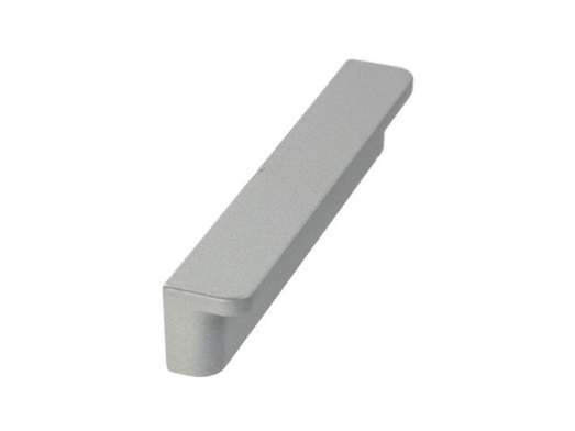 RUJZ DESIGN Bútor fogantyú - 527.13 - Ezüst inox (szálcsiszolt) SNiL - Zamak fém ötvözet - Több méretben gyártott fém bútorfogantyú