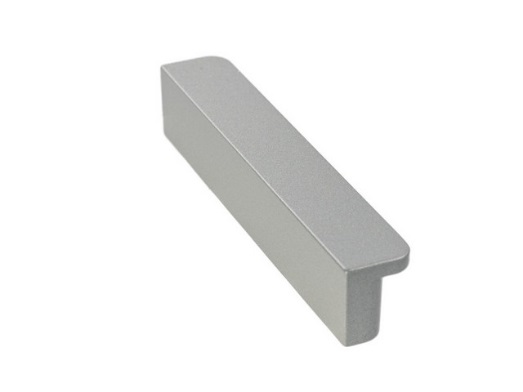 RUJZ DESIGN Bútor fogantyú - 527.13 - Ezüst inox (szálcsiszolt) SNiL - Zamak fém ötvözet - Több méretben gyártott fém bútorfogantyú