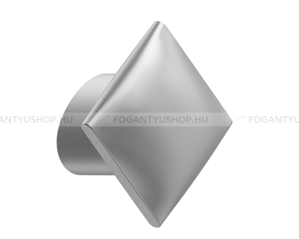FURNIPART Gombfogantyú - GombGomb FLOW 16 - furattáv 16 mm - Szálcsiszolt inox  - Zamak fém ötvözet - Színes fém gombfogantyú, bútorgomb