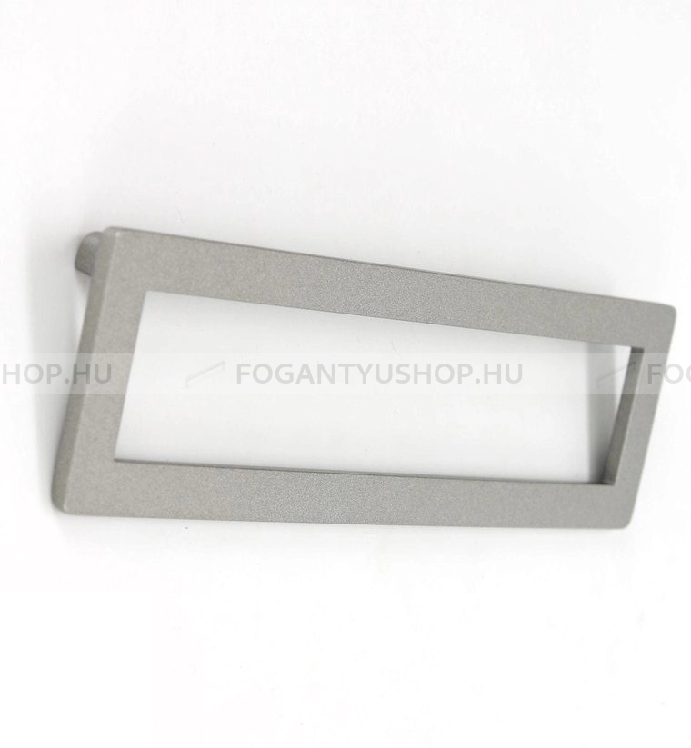 RUJZ DESIGN Bútor fogantyú - 128 557.04 - furattáv 128 mm - Matt króm MCrL - Zamak fém ötvözet - Egy méretben gyártott fém bútorfogantyú