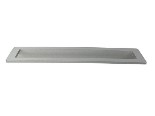 RUJZ DESIGN Bútor fogantyú - 128 557.04 - furattáv 128 mm - Matt króm MCrL - Zamak fém ötvözet - Egy méretben gyártott fém bútorfogantyú